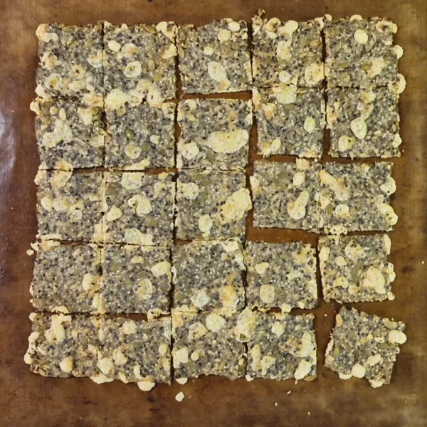 Emmental Seeded Crackers